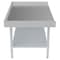 Koolmore 16 Gauge Stainless Steel Commercial Equipment Stand - 30 x 48 Heavy Duty Griddle Stand w/Undershelf EQT-163048 - alternate 4